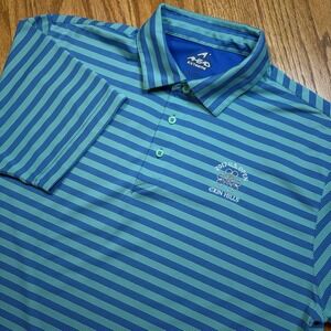 Ahead Extreme Polo Shirt Mens Large Golf Performance 2017 US Open Erin Hills